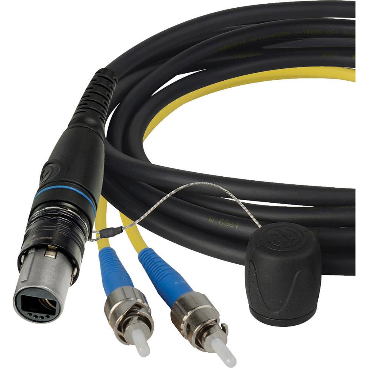 

Camplex OpticalCON DUO to Duplex ST Multimode Fiber Optic Breakout Cable, 12"