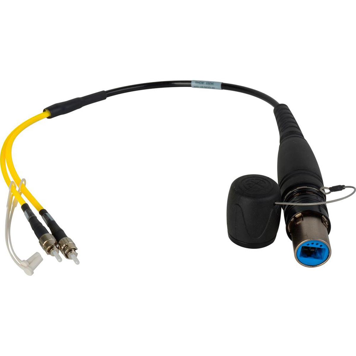 

Camplex OpticalCON DUO to Duplex ST Singlemode Fiber Optic Breakout Cable, 18"