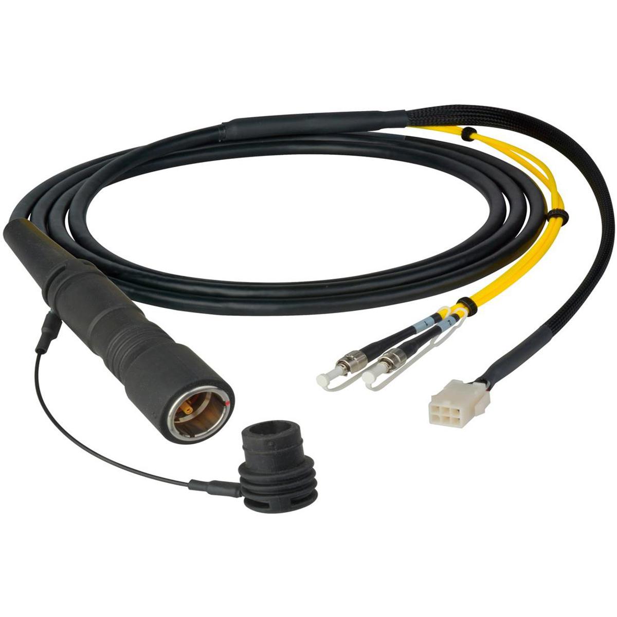 

Camplex 6' LEMO PUW to Duplex ST & 6-Pin AMP Power In-Line Fiber Breakout Cable