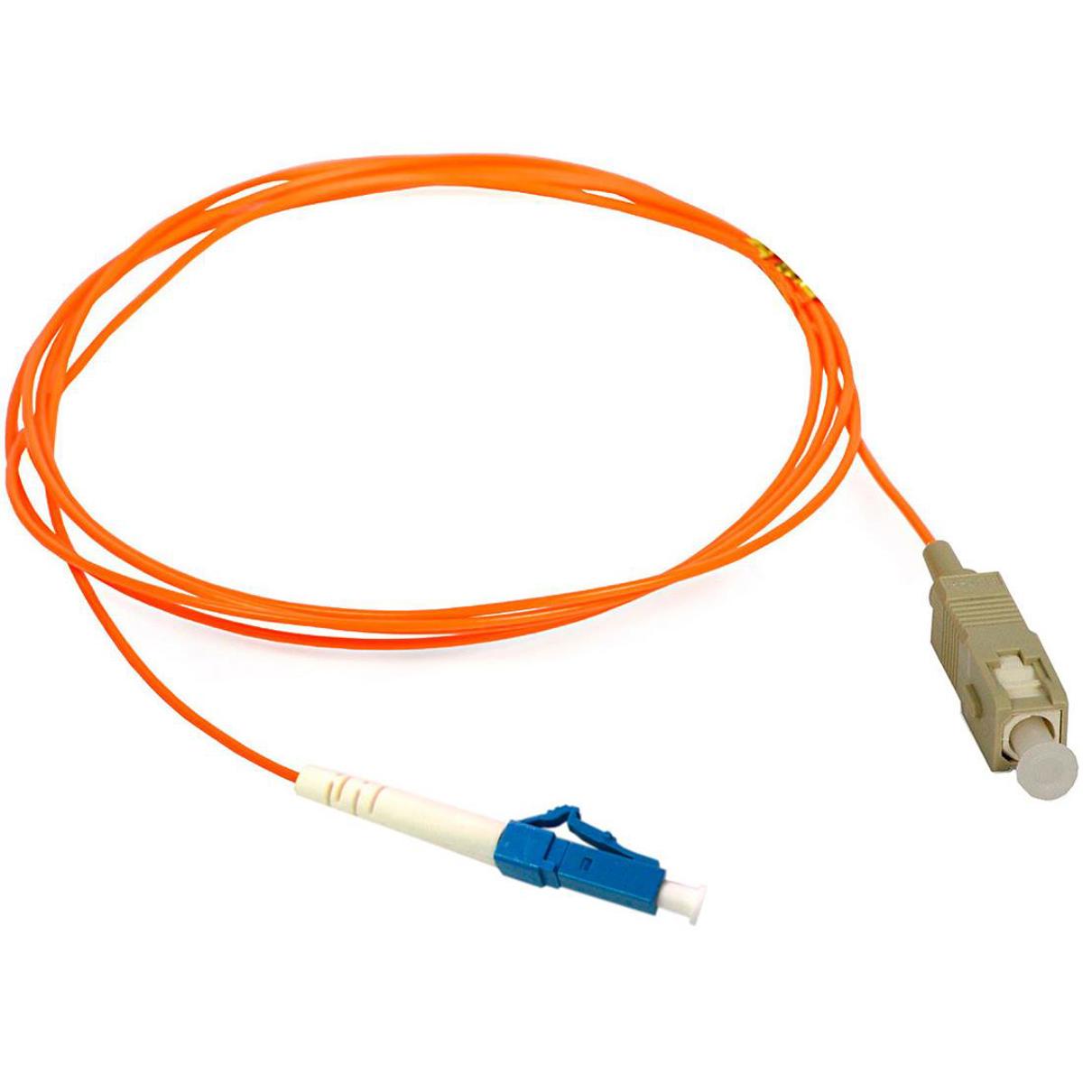 

Camplex 3m (9.84') 62.5/125u Simplex LC to SC Fiber Optic Patch Cable, Orange