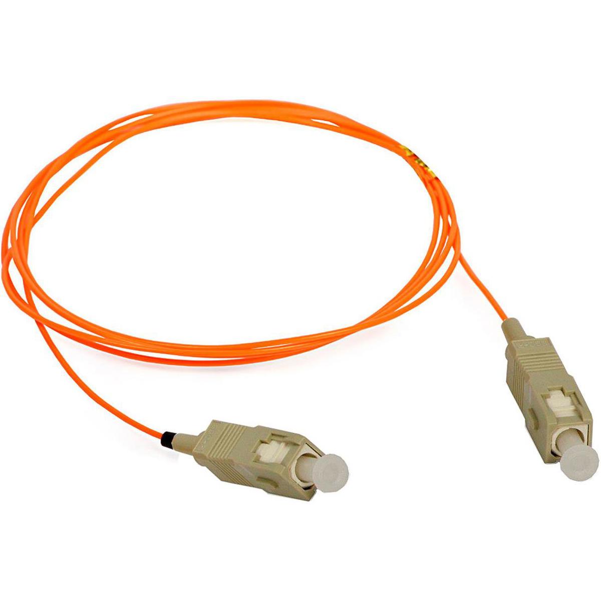 

Camplex 5m (16.40') 62.5/125u Simplex SC to SC Fiber Optic Patch Cable, Orange