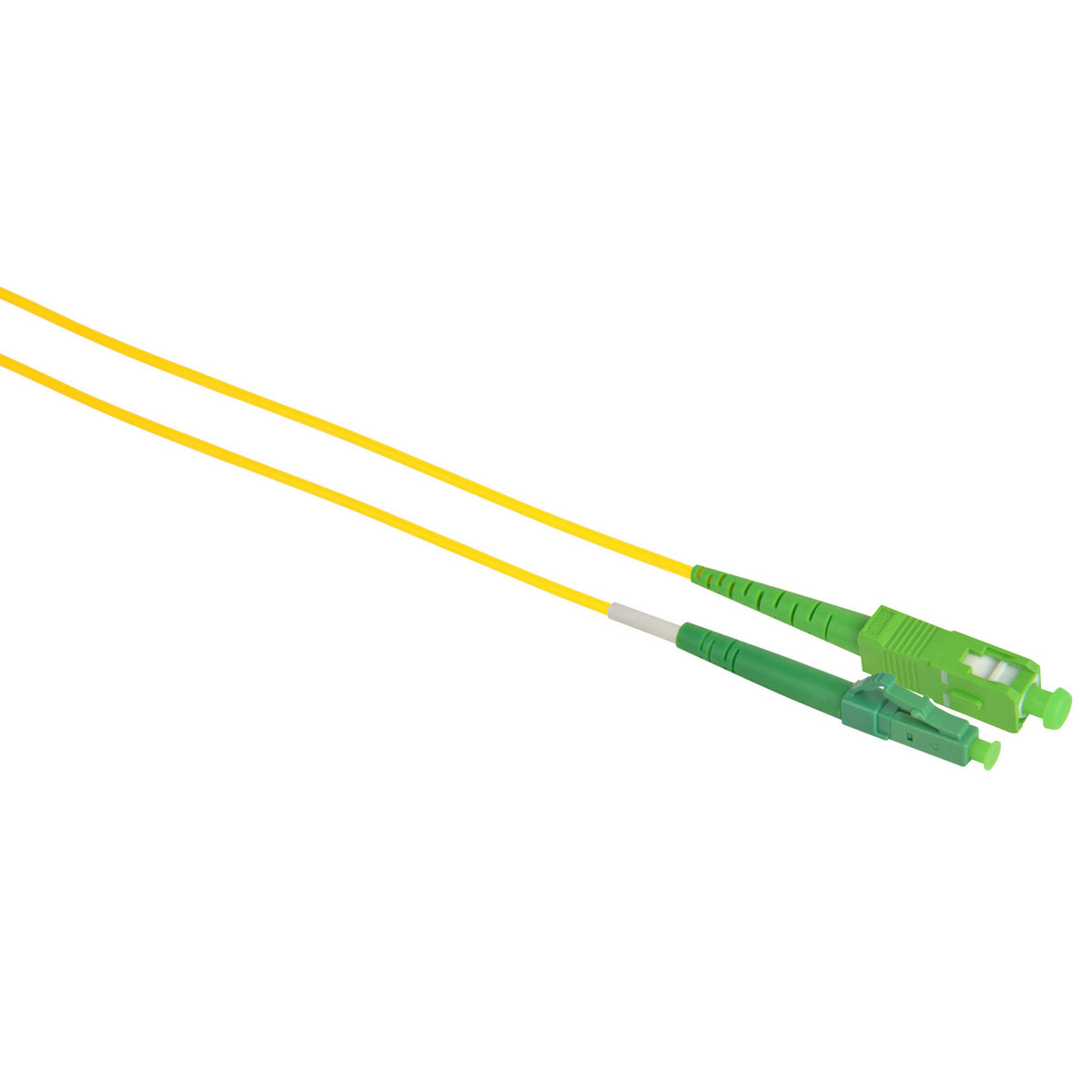 

Camplex 3.28' 9/125 Singlemode Simplex APC SC - UPC LC Adapter Cable, Yellow