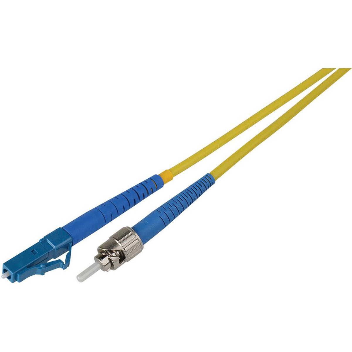 

Camplex 3m/9.84' 9u/125u Singlemode Simplex ST to LC Patch Cable, Yellow