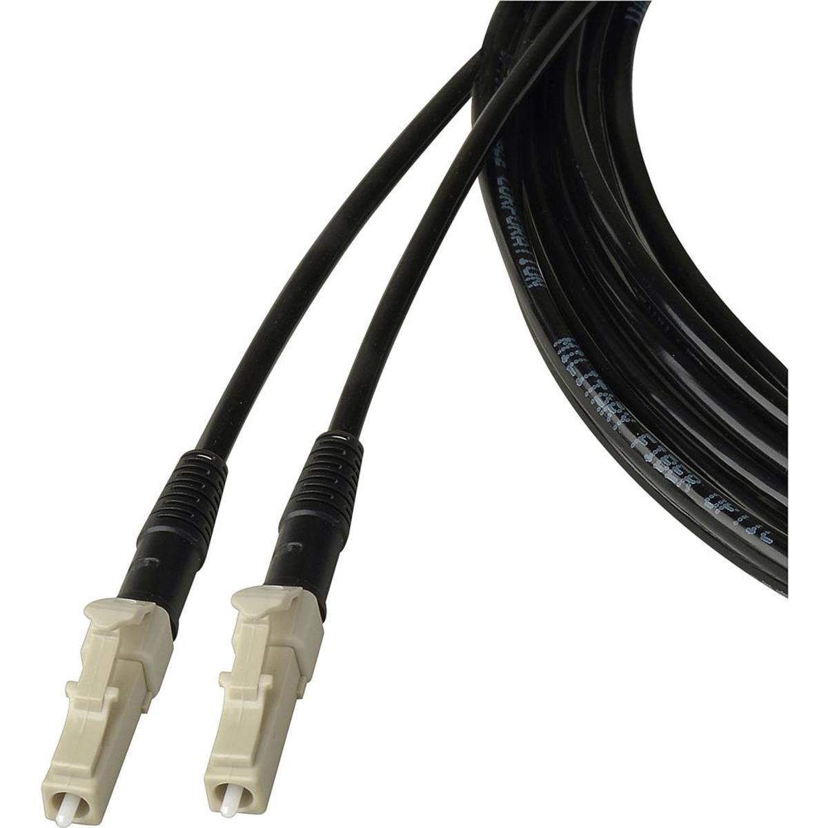

Camplex Simplex OM1 Multimode LC Fiber Optic Single Ch Tactical Cable, 10'