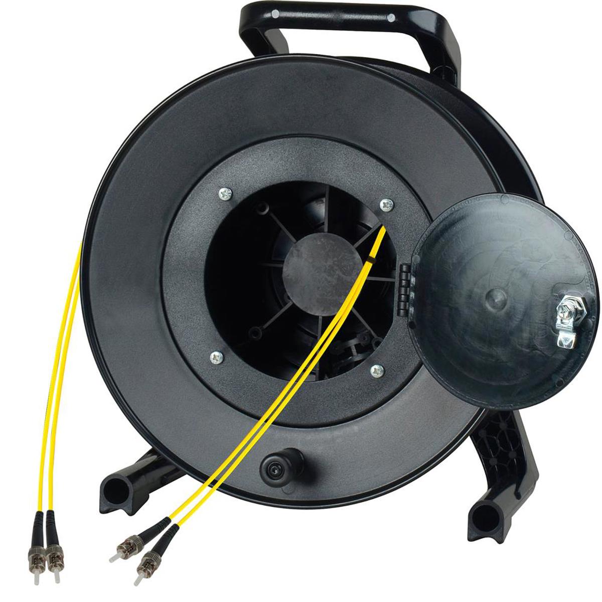 

Camplex 2-Channel ST Singlemode Fiber Optic Tactical Snake on Reel, 1750'
