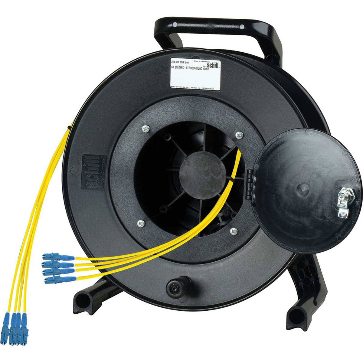 

Camplex 1500' 4-Channel LC Single-Mode Fiber Tactical Snake Reel