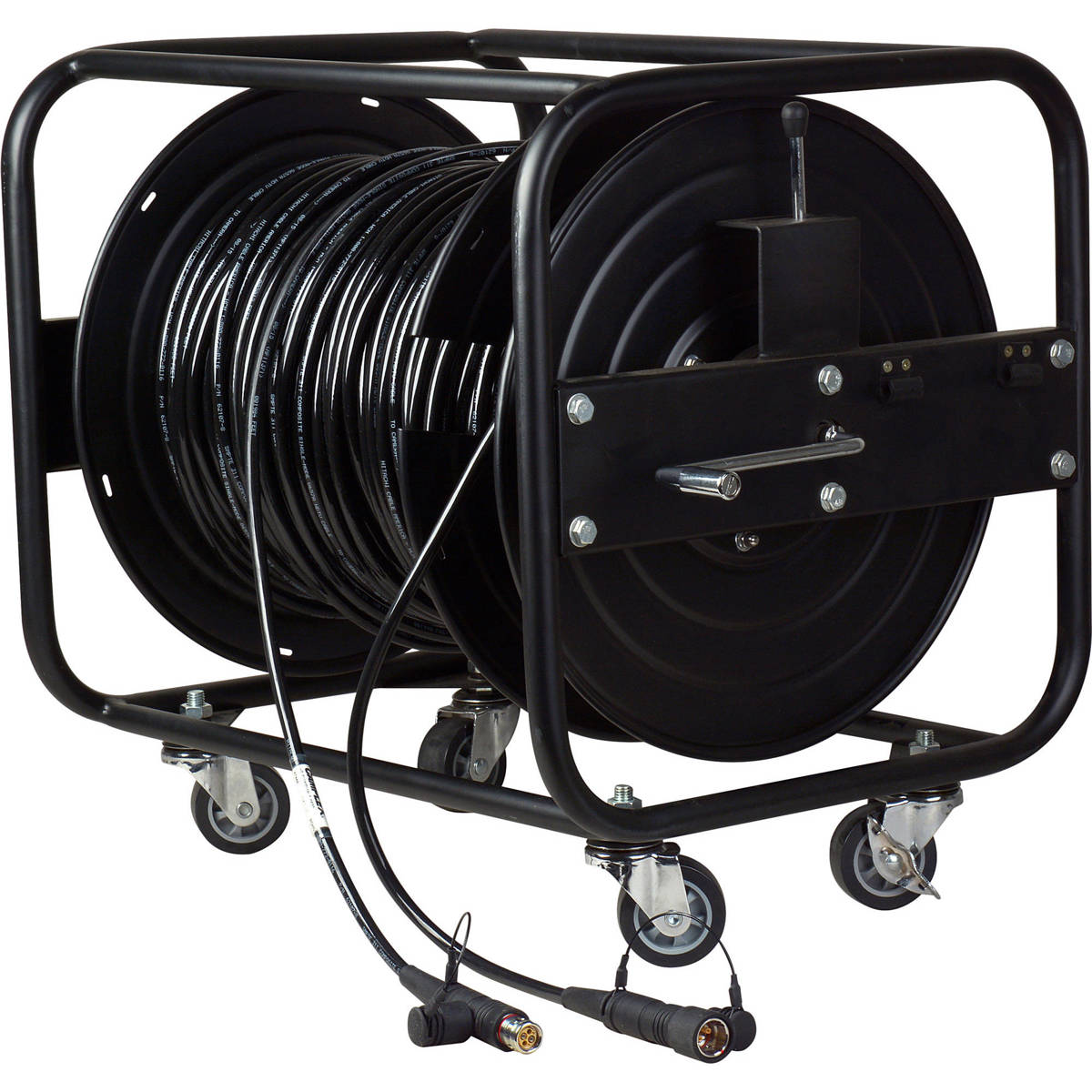 

Camplex 1000' LEMO FUW to PUW Bend Insensitive SMPTE Fiber Camera JackReel Cable