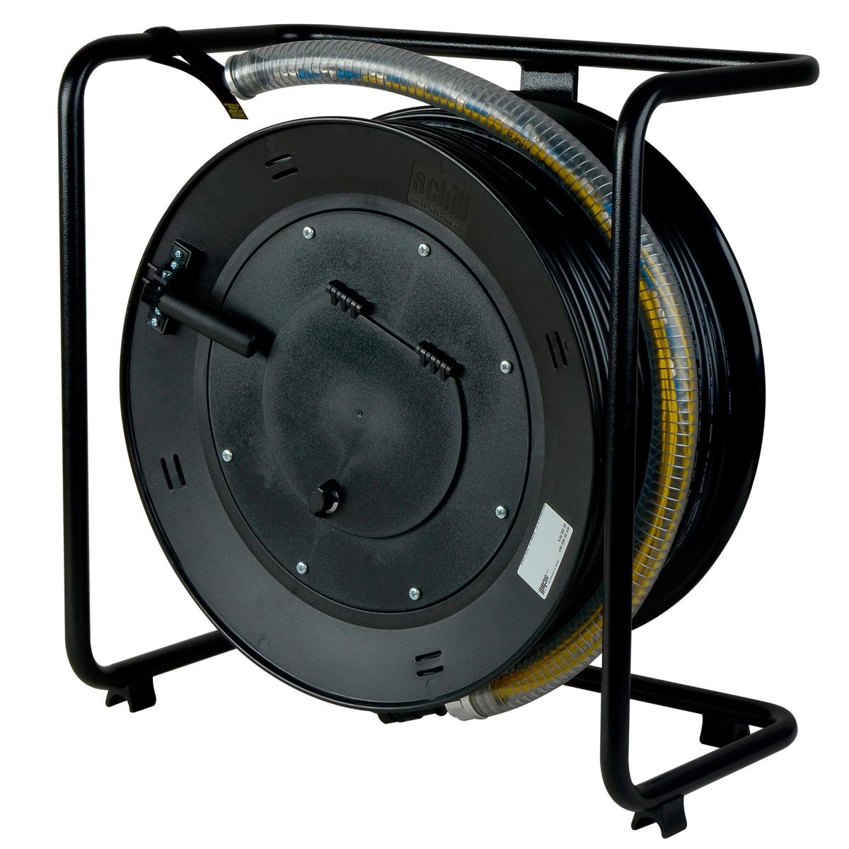 

Camplex 500' 12-CH ST Singlemode Fiber Tactical Cable Reel with Sleeve