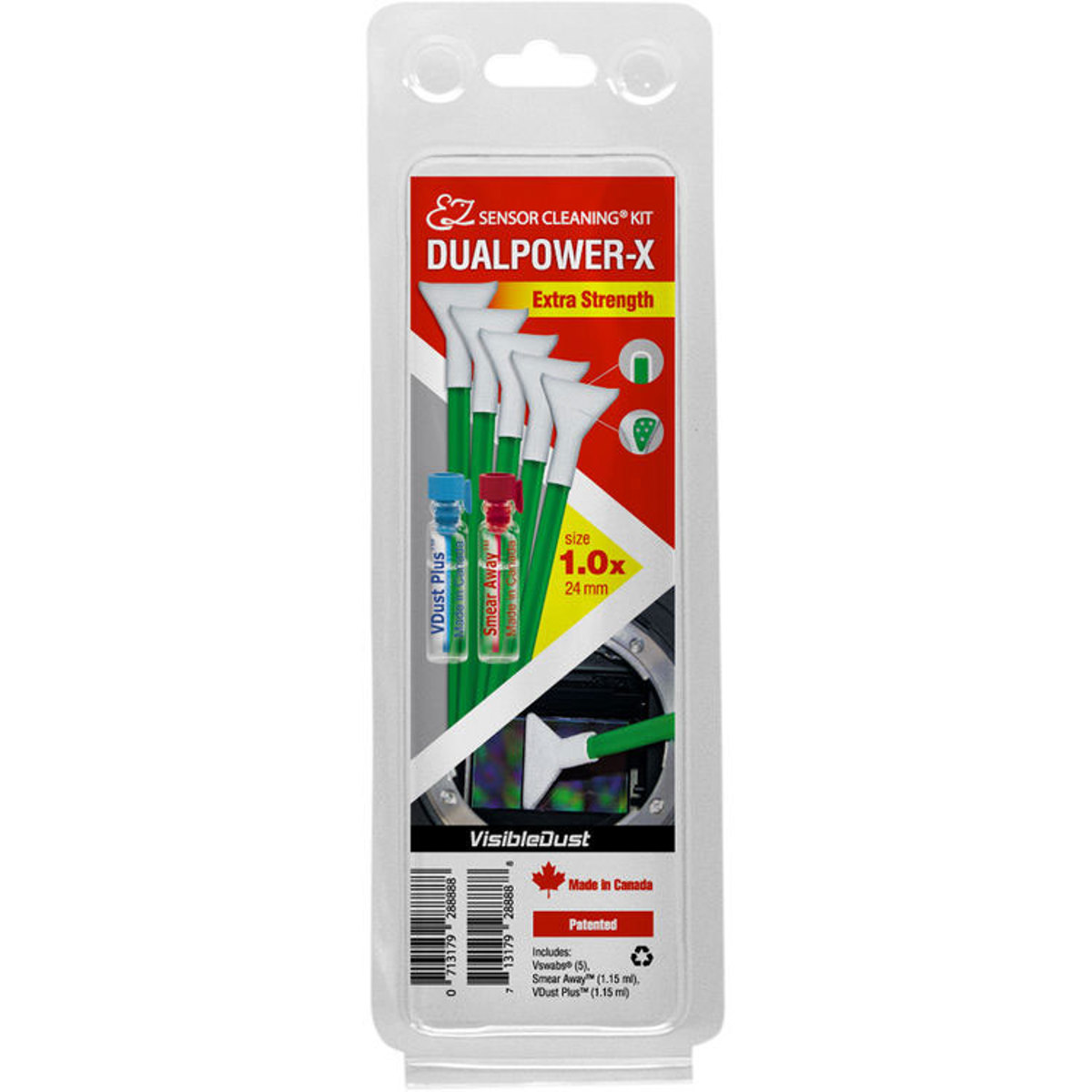

Visible Dust EZ Sensor Dual Power-X Extra Strength Cleaning Kit