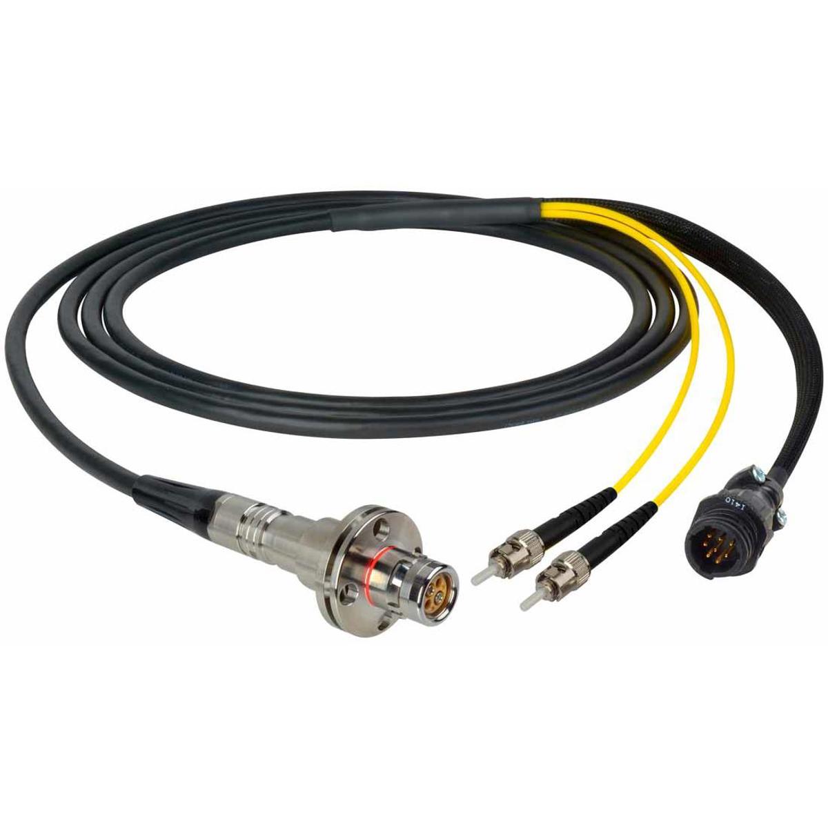 

Camplex 25' LEMO FMW to Duplex ST & 8-Pin Amp RG In-Line Fiber Breakout Cable