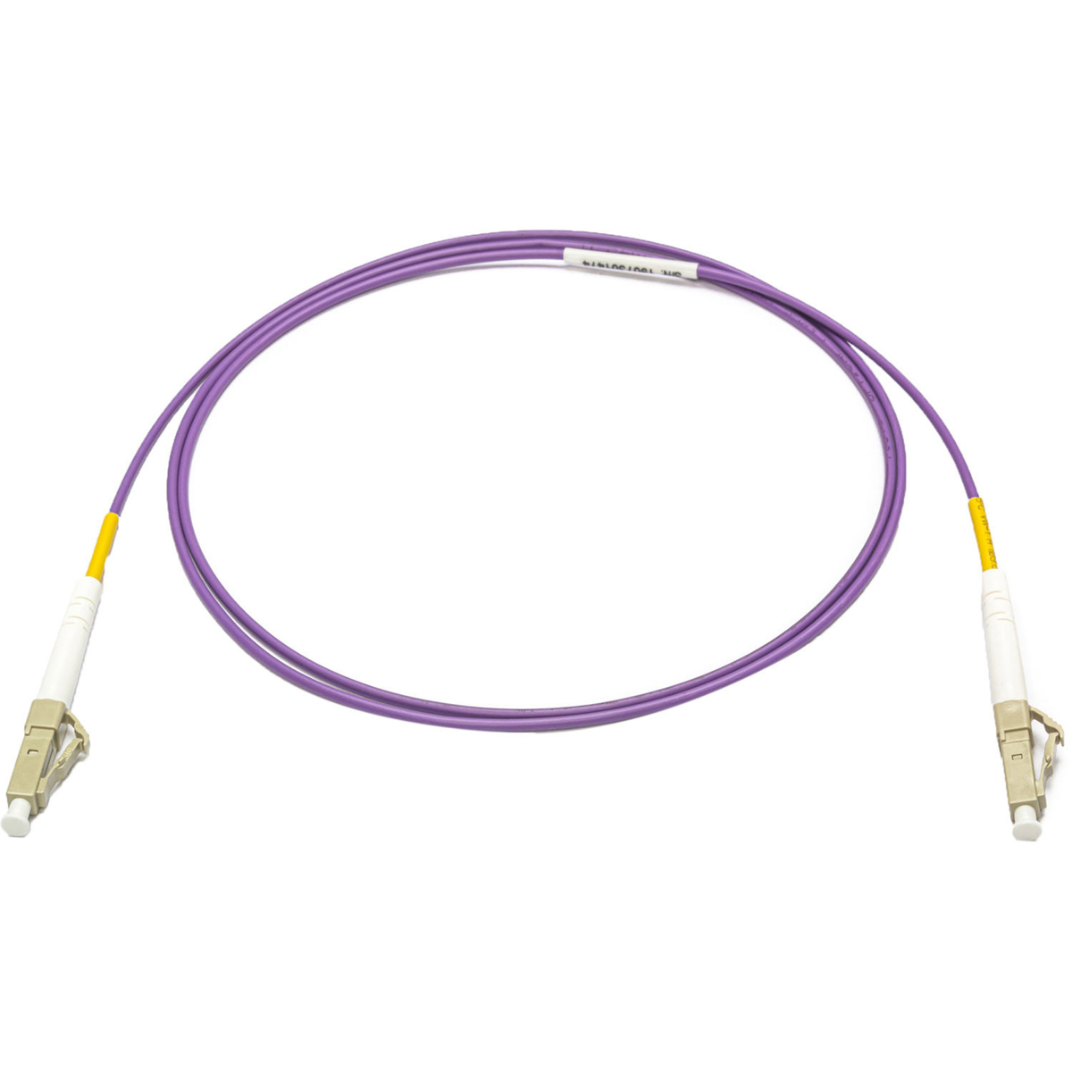 

Camplex 6.56' OM4 50/125 10/40/100G MM Simplex LC-LC Armored Patch Cable, Purple