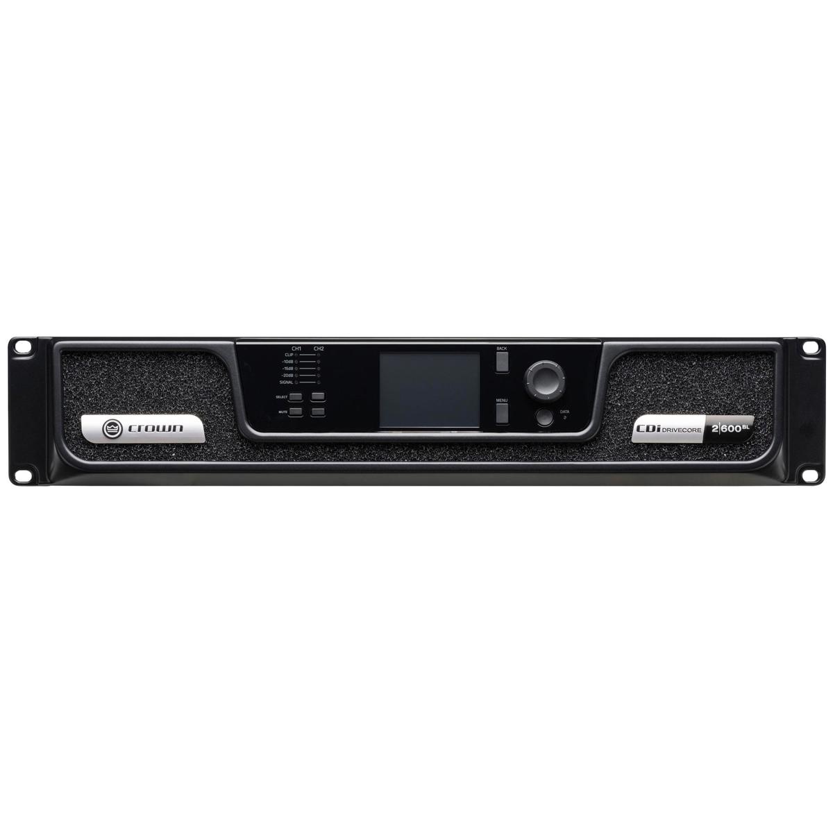 

Crown Audio CDi 2X600BL DriveCore Series 2-Ch 2x600W Power Amplifier w/ BLU Link