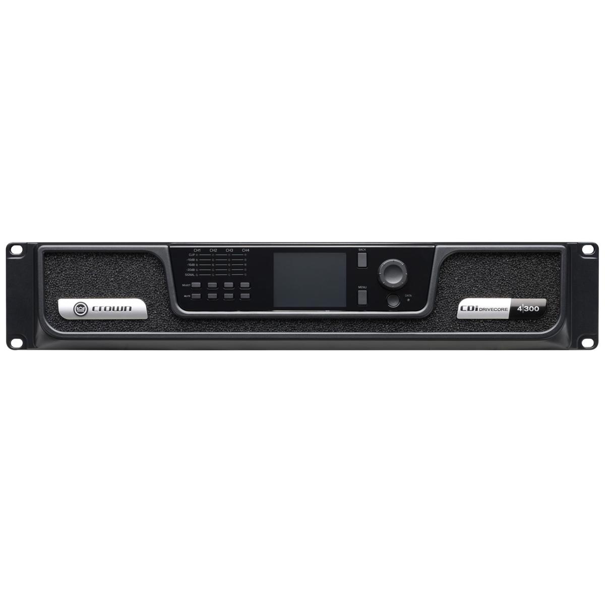 

Crown Audio CDi DriveCore 4-Channel 300W Power Amplifier, Analog Input