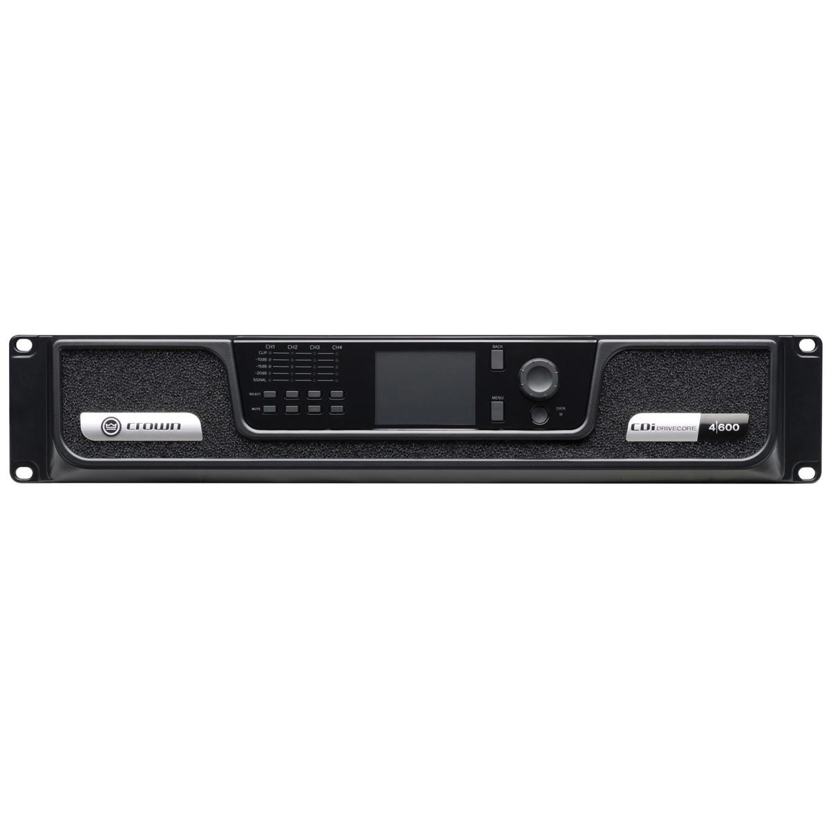 

Crown Audio CDi 4X600 DriveCore Series 4-Ch 4x600 Power Amplifier, Analog Input