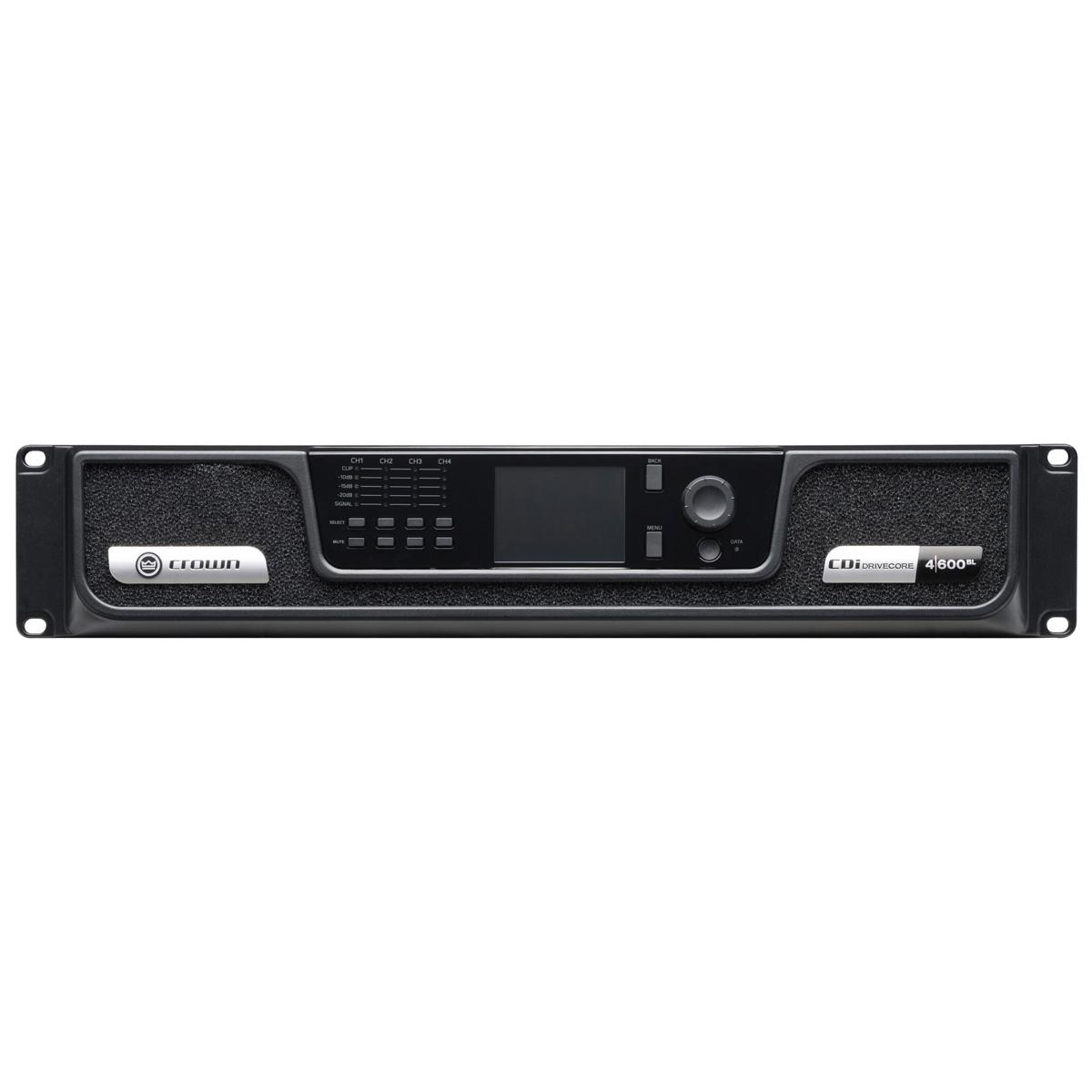 

Crown Audio CDi 4X600BL DriveCore Series 4-Ch 4x600W Power Amplifier w/ BLU Link