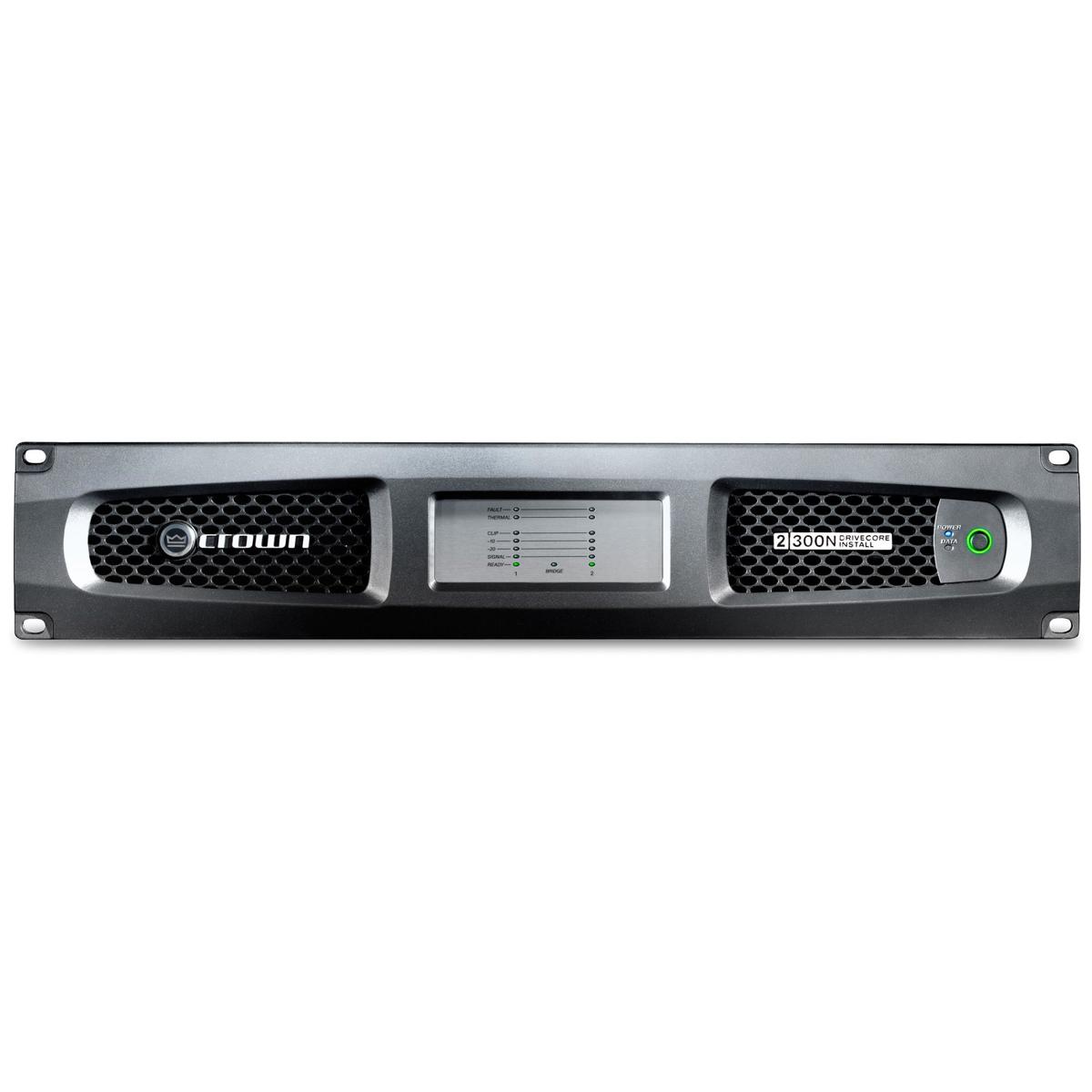 

Crown Audio DCi 2X300N Install Network 2-Ch 2x300W Power Amplifier w/ BLU Link