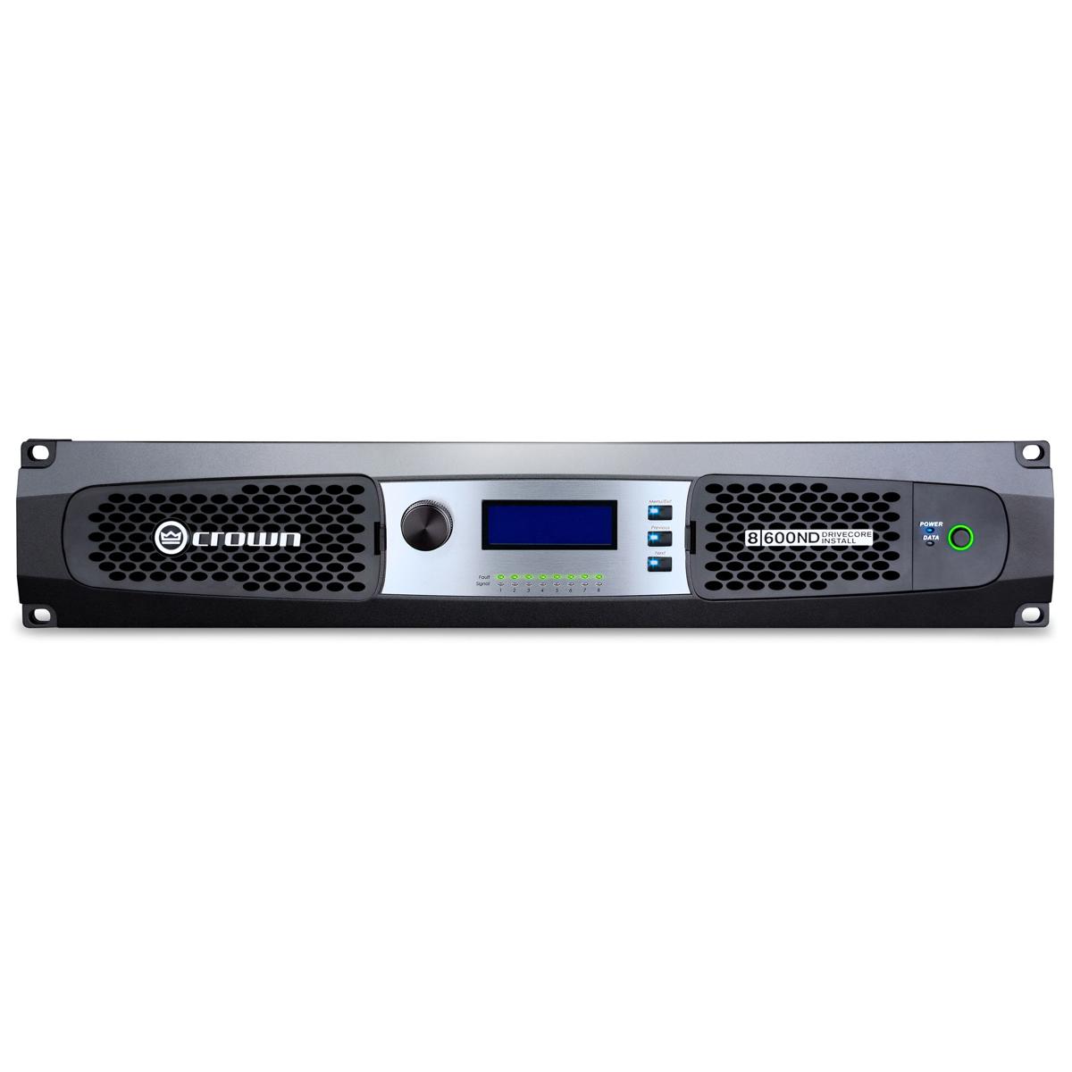 

Crown Audio DCi 8X600ND Install Network Display 8-Ch 8x600W Power Amp with AVB