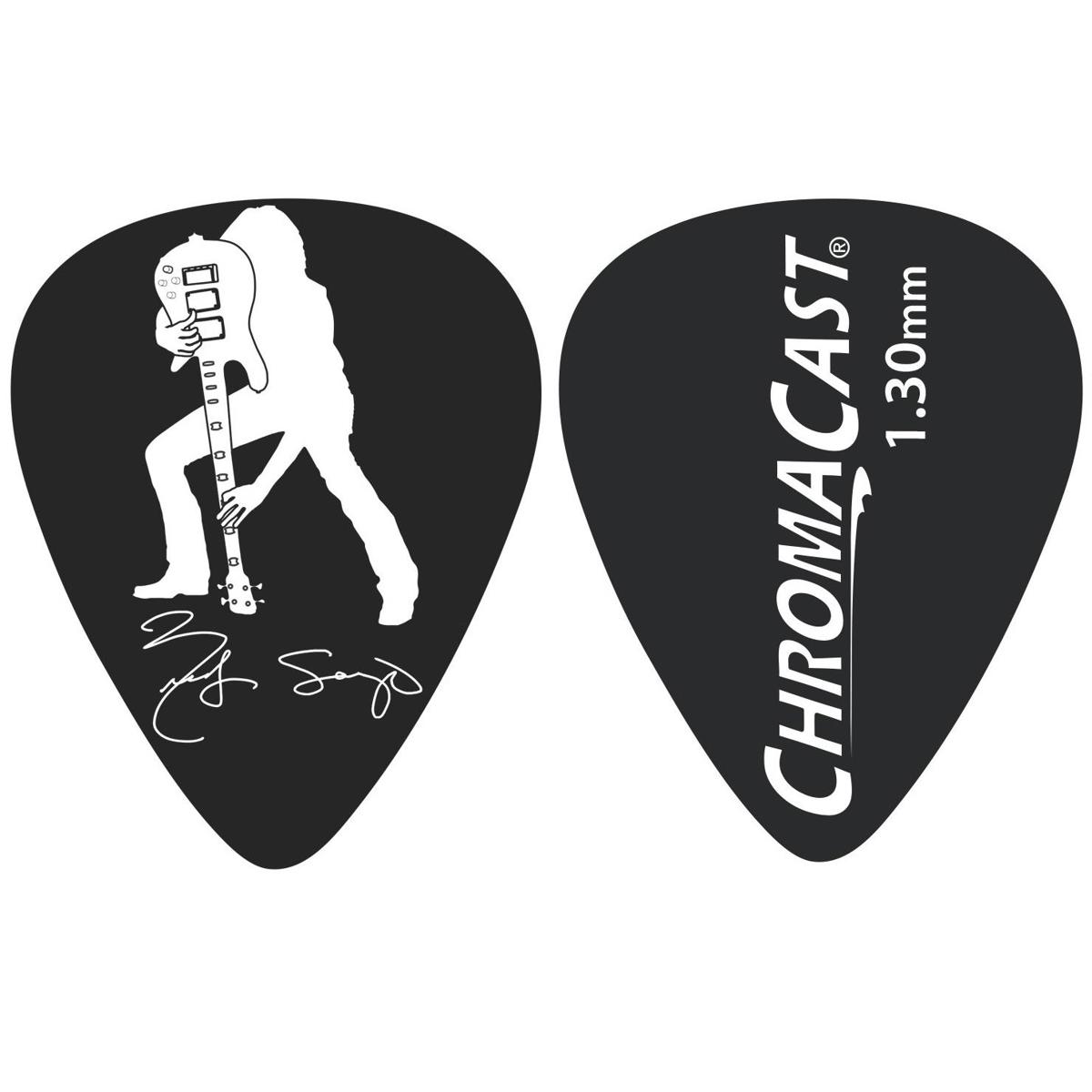 

ChromaCast Rudy Sarzo Signature 1.3mm Delrin Dura Picks, 30 Pack