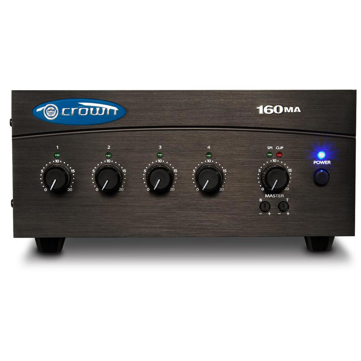 

Crown Audio 160MA 4-Channel 60W Power Amplifier