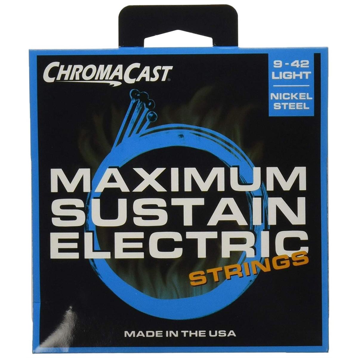 

ChromaCast Maximum Sustain Light Electric Guitar Strings, .009-.042