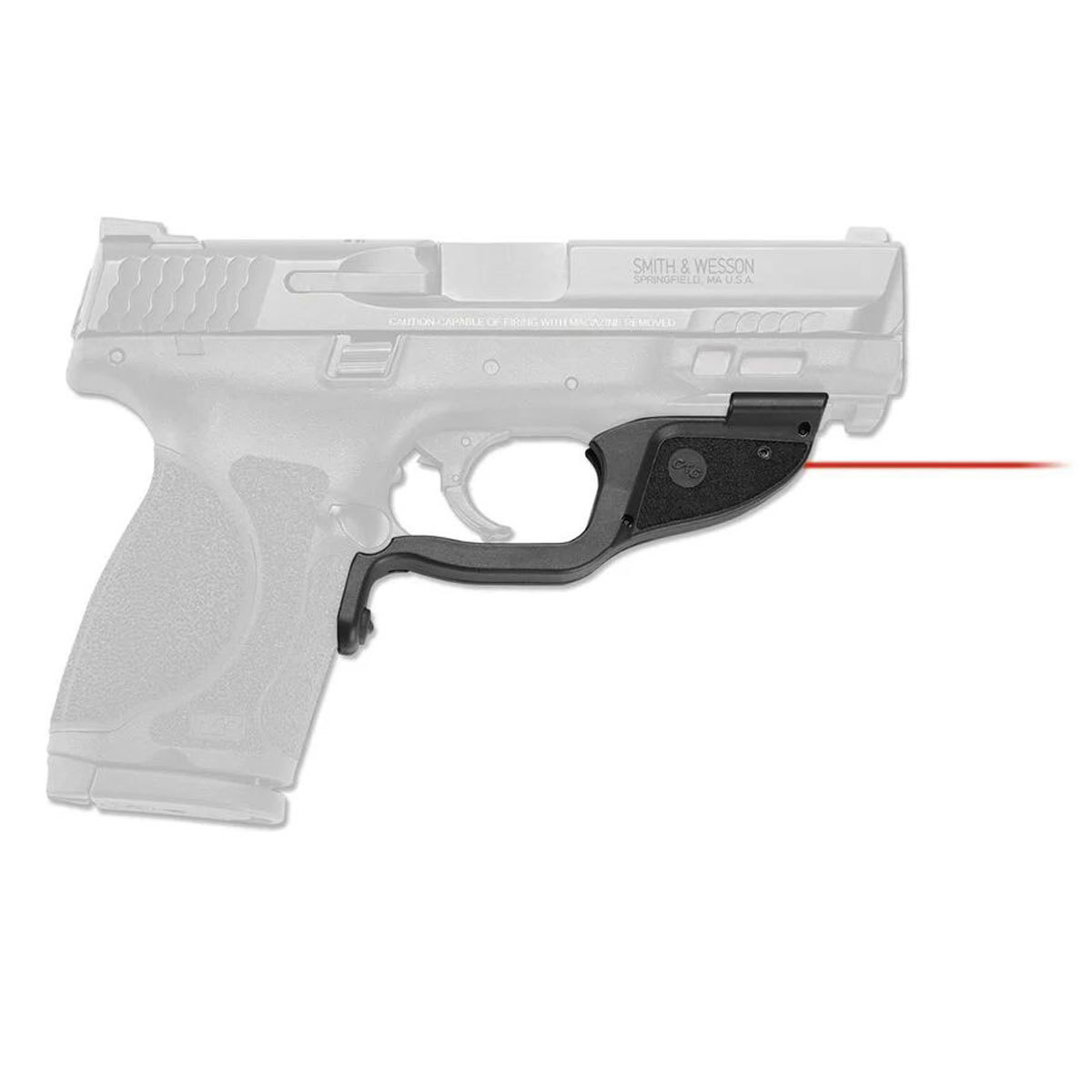 

Crimson Trace LG-362 Red Laserguard for Smith & Wesson M&P M2.0 Pistols, Black