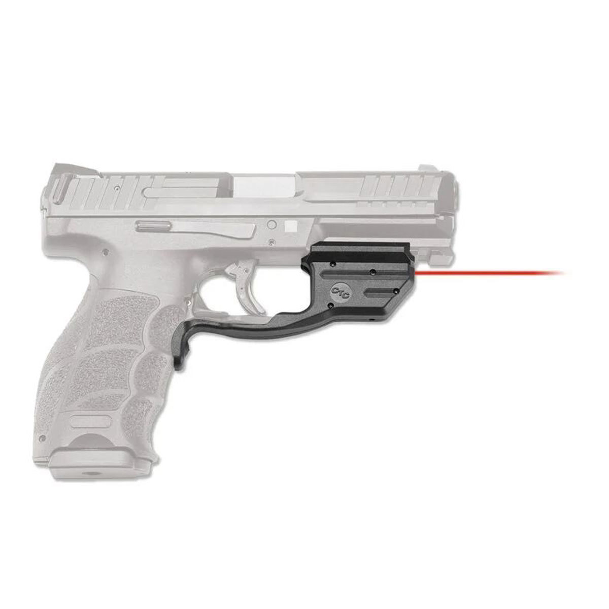 

Crimson Trace LG-499 Red Laserguard for Heckler & Koch VP9, VP9SK, VP40, Black