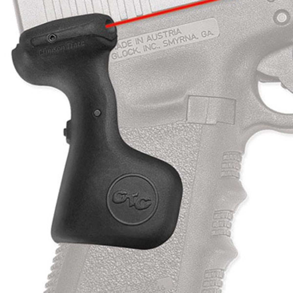 

Crimson Trace LaserGrip Red Laser Sight f/Glock Gen 3 17,17L,22,31,34,35 Pistols