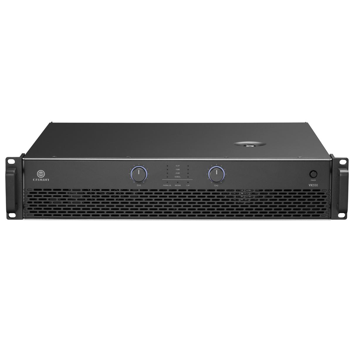 

Crown Audio VK550 2x550W Class-TD Power Amplifier