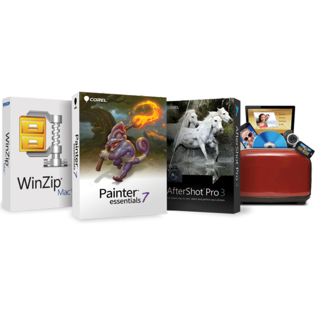 

Corel Mac Essentials Suite Software Kit for Mac, License Key
