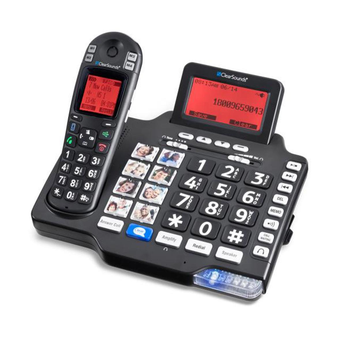 

ClearSounds iConnect A1600BT DECT 6.0 Amplified Cordless Phone