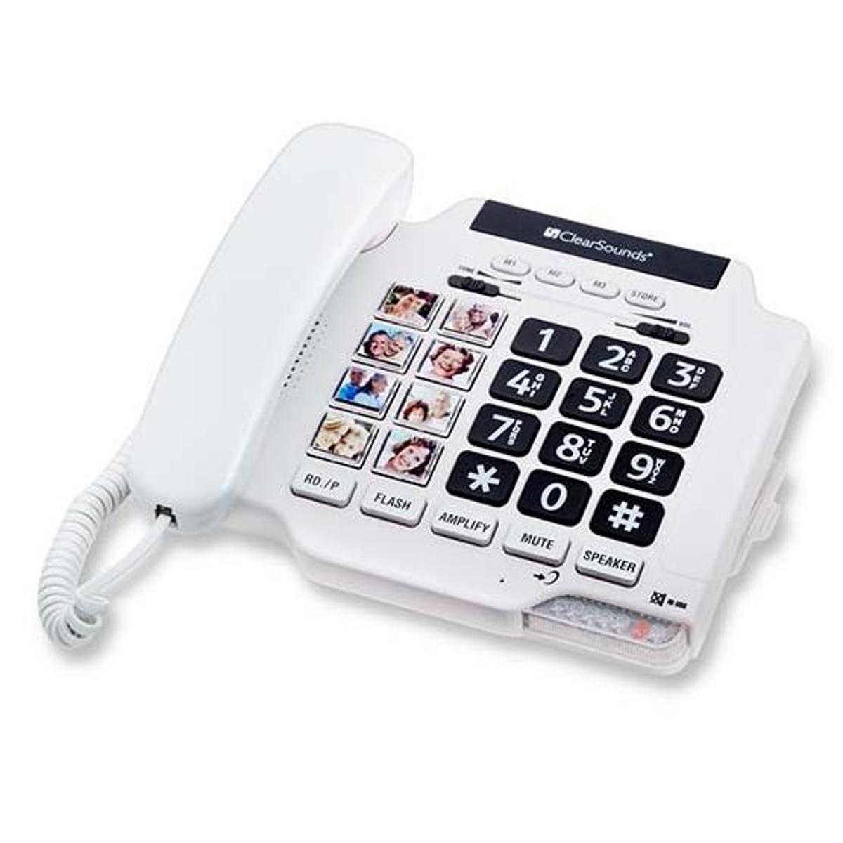 

ClearSounds C500 Amplified Spirit Phone, White