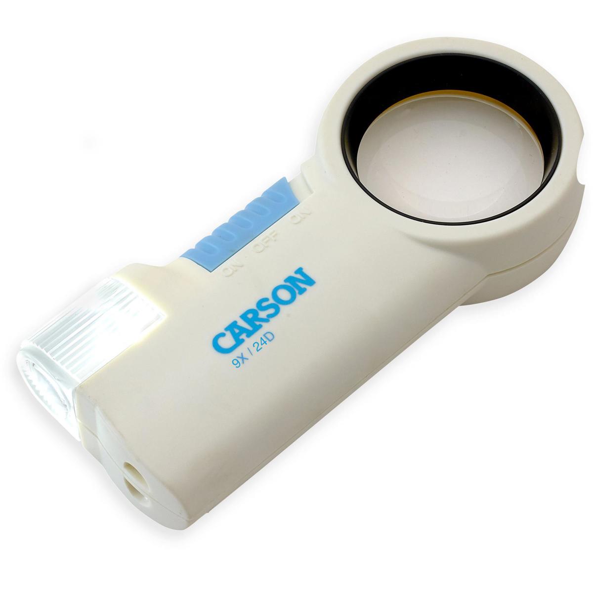 

Carson CP-32 9x MagniFlash Magnifier with LED Light and Flashlight