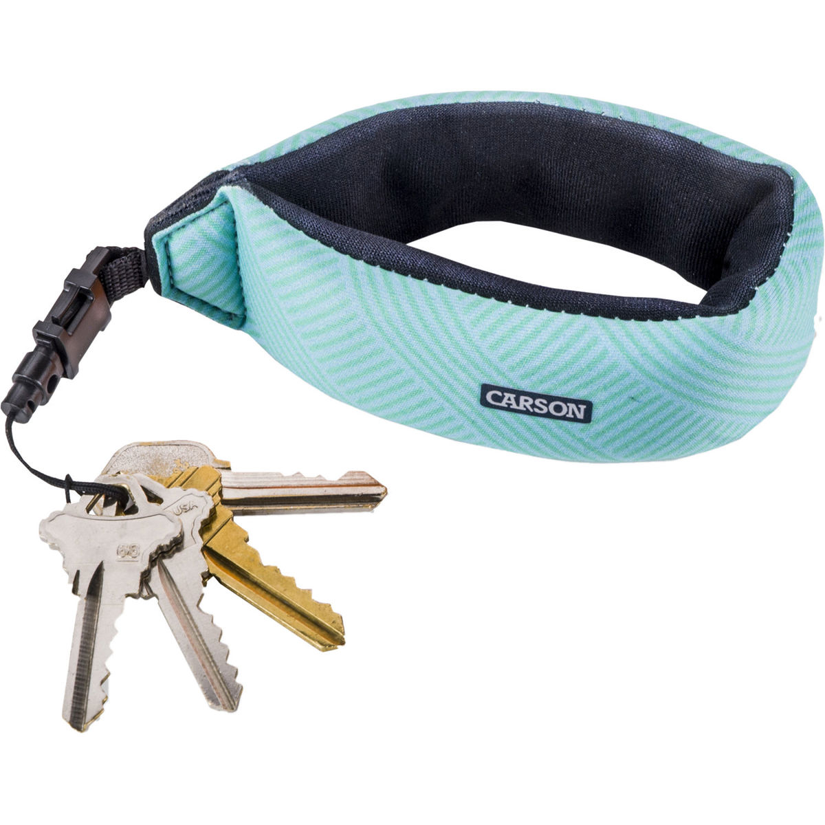 

Carson Floating Wrist Strap with Foam-Core Technology, Seafoam