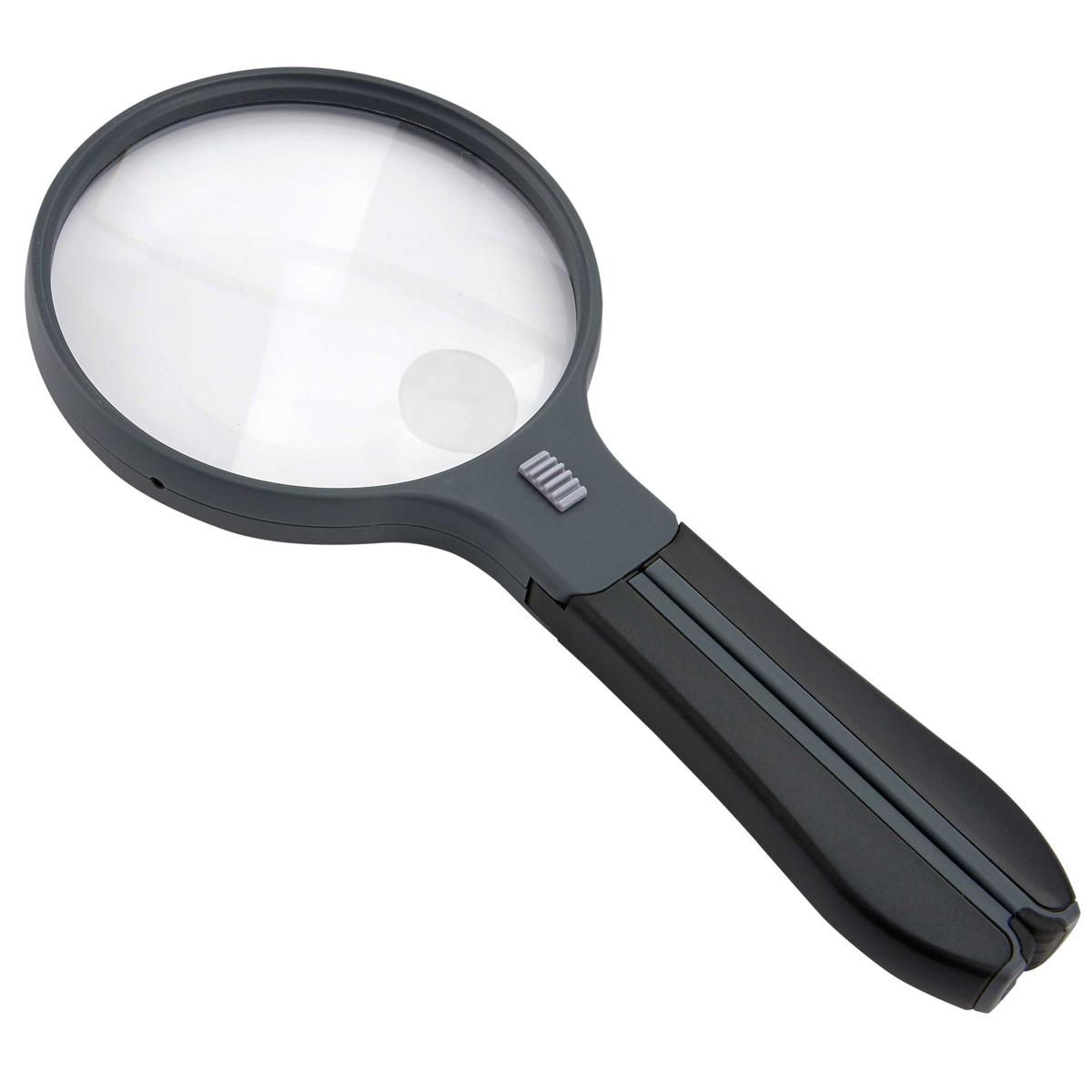 

Carson 2x Split Handle Magnifier with 3.5x Power Spot