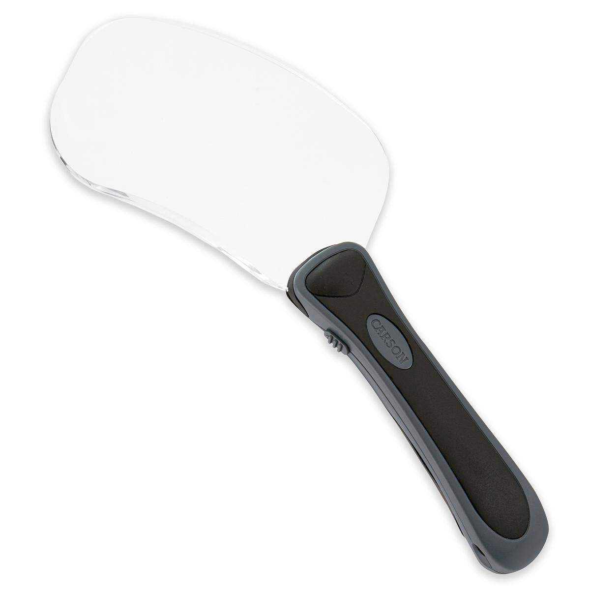 

Carson 2x Lighted RimFree Magnifier with Batteries and Case