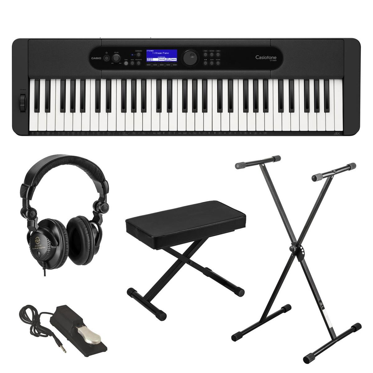 Image of Casio Casiotone CT-S400 61-Key Portable Keyboard