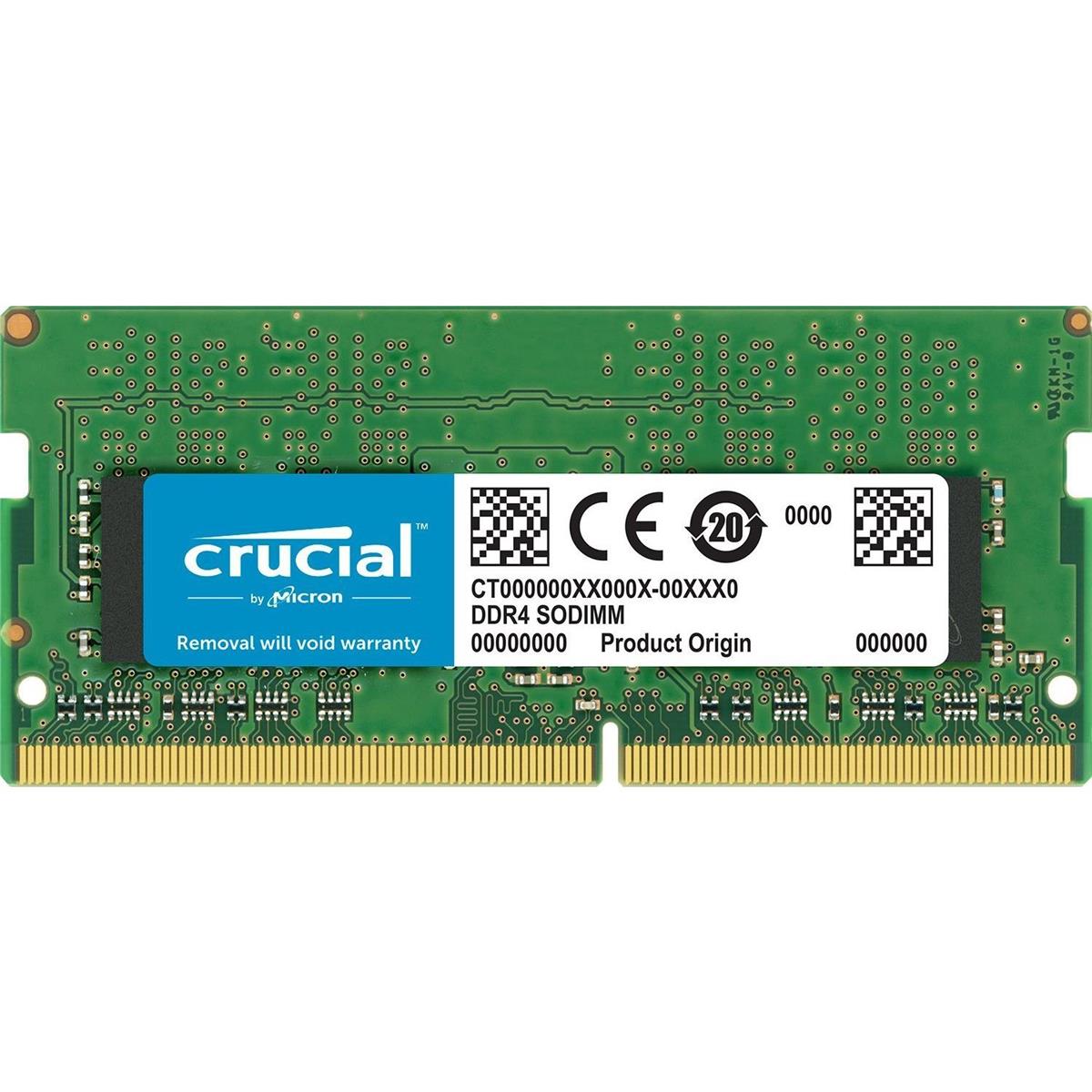 Image of Crucial 16GB 2400 MT/S 260-Pin DDR4 (PC4-19200) Memory Module for Mac