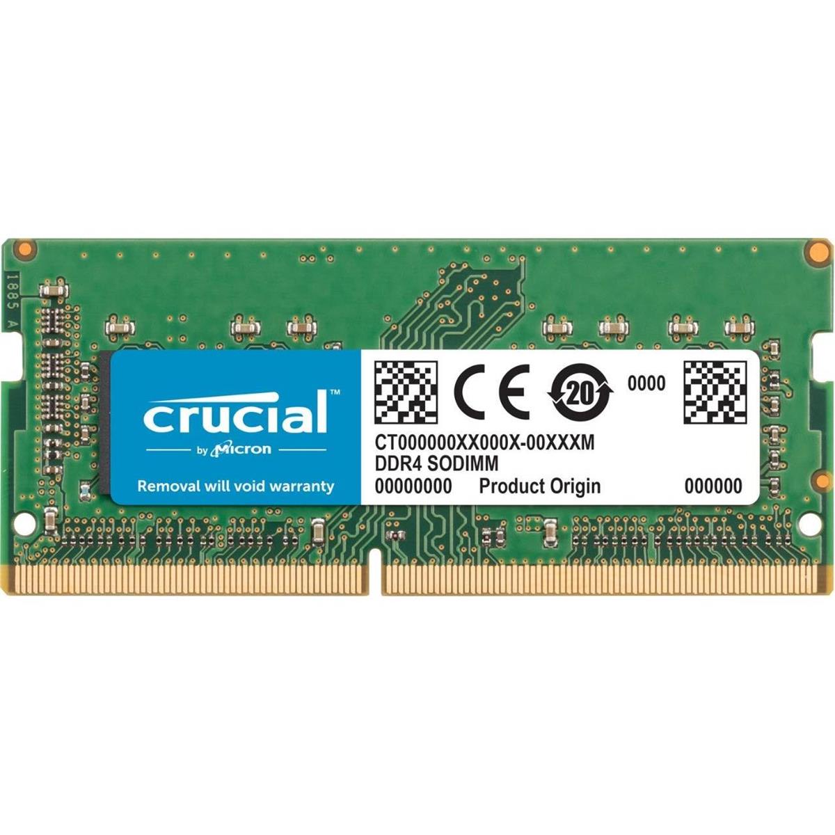 Image of Crucial 16GB 260-Pin 2666 MT/s DDR4 SODIMM Memory Module for Mac