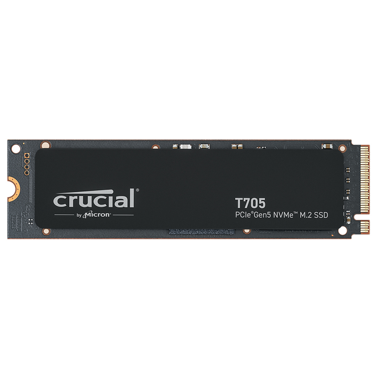 

Crucial T705 PCIe Gen5 NVMe M.2 SSD Internal Gaming SSD 2TB Without Heatsink