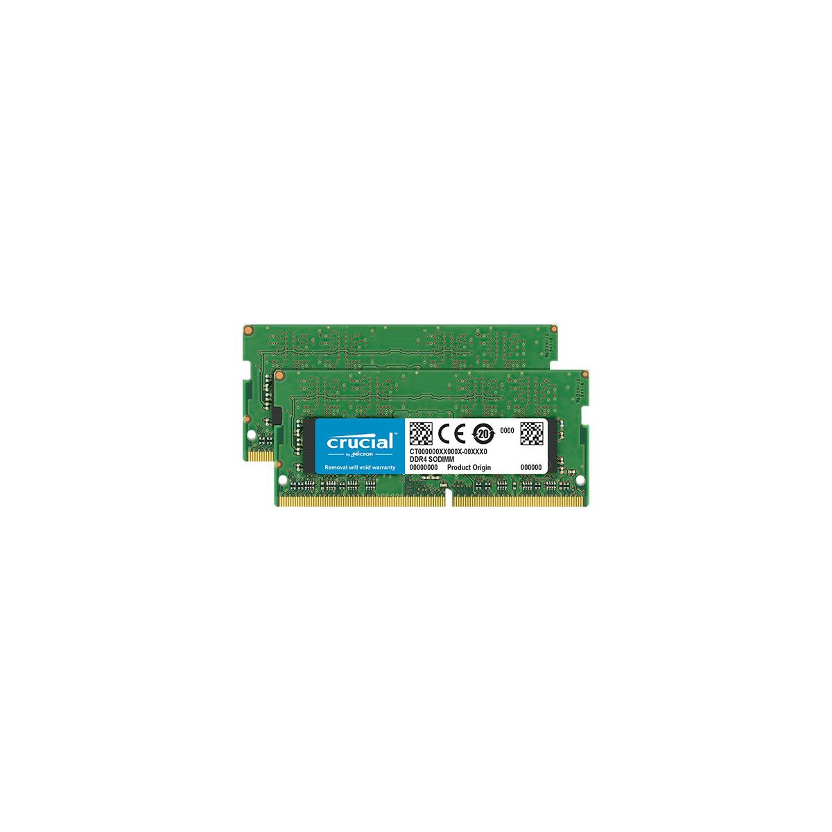 Image of Crucial 8GB (2x 4GB) 260-Pin SODIMM DDR4 PC4-21300 Memory Module Kit