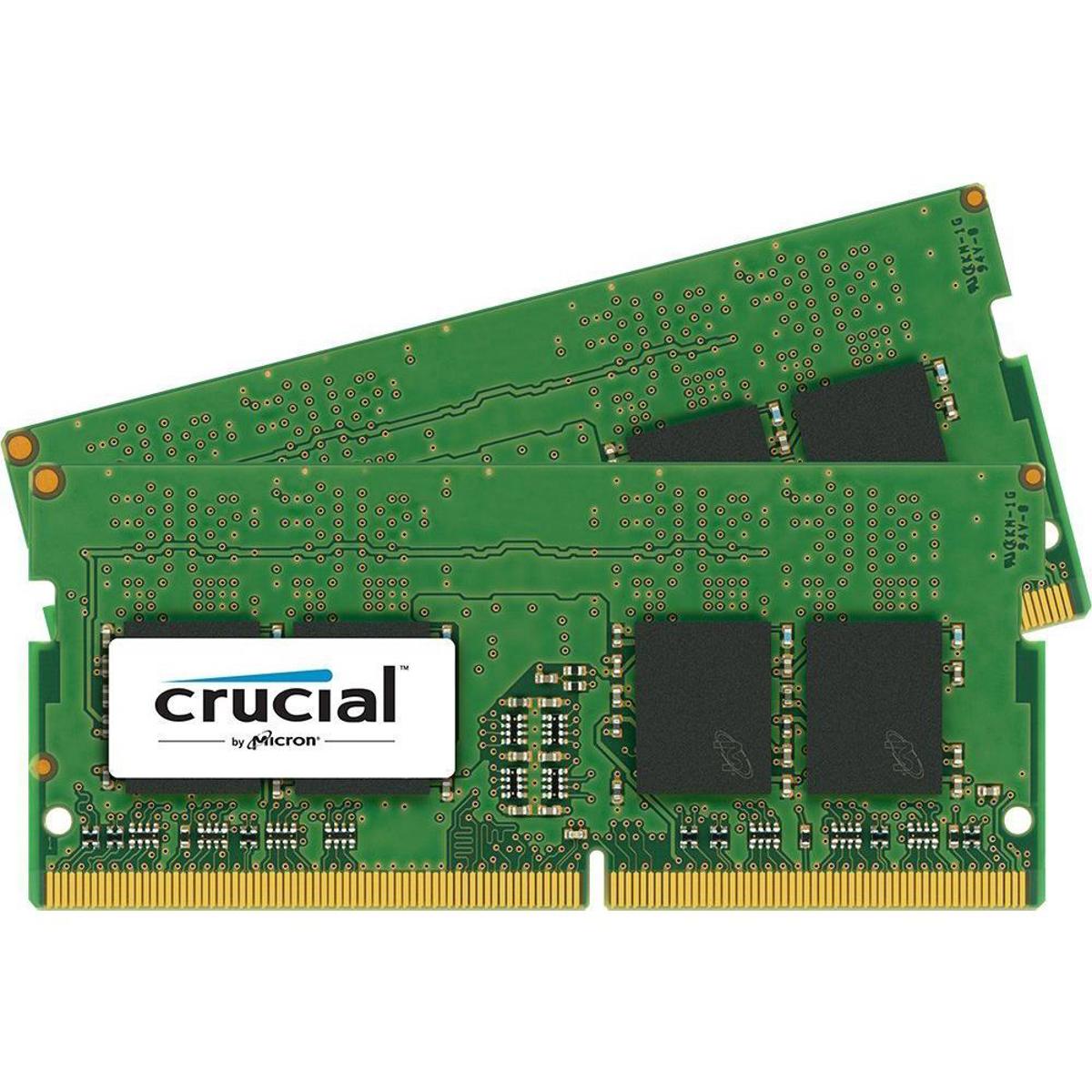 

Crucial 16GB (2x 8GB) 260-Pin SODIMM DDR4 (PC4-19200) Module Kit