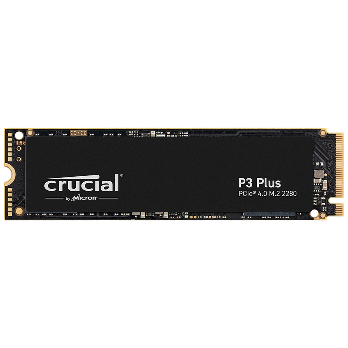 

Crucial P3 Plus 4TB 3D NAND PCIe Gen4 NVMe M.2 Internal SSD, 4800MB/s Read