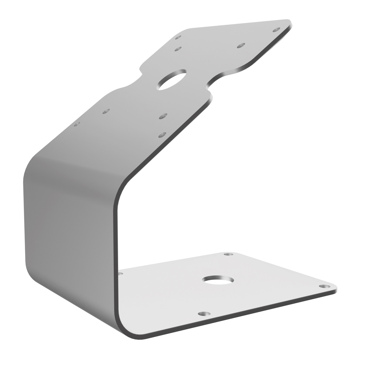 

CTA Digital VESA Compatible Curved Stand & Wall Mount, Silver