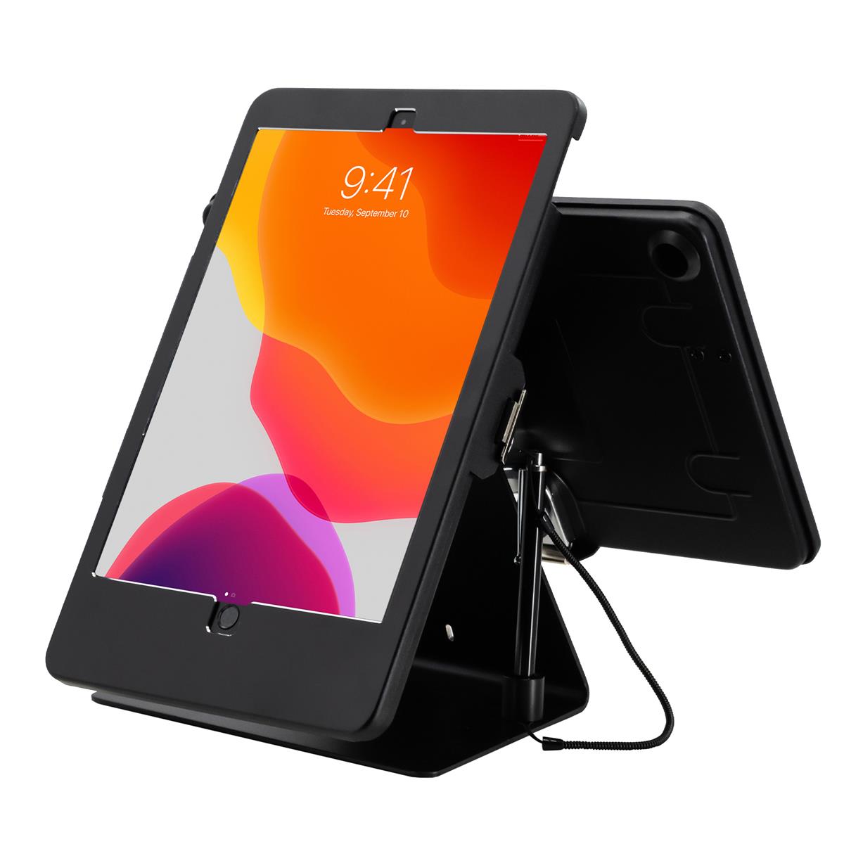 Image of CTA Digital Security Dual-Tablet Kiosk Stand