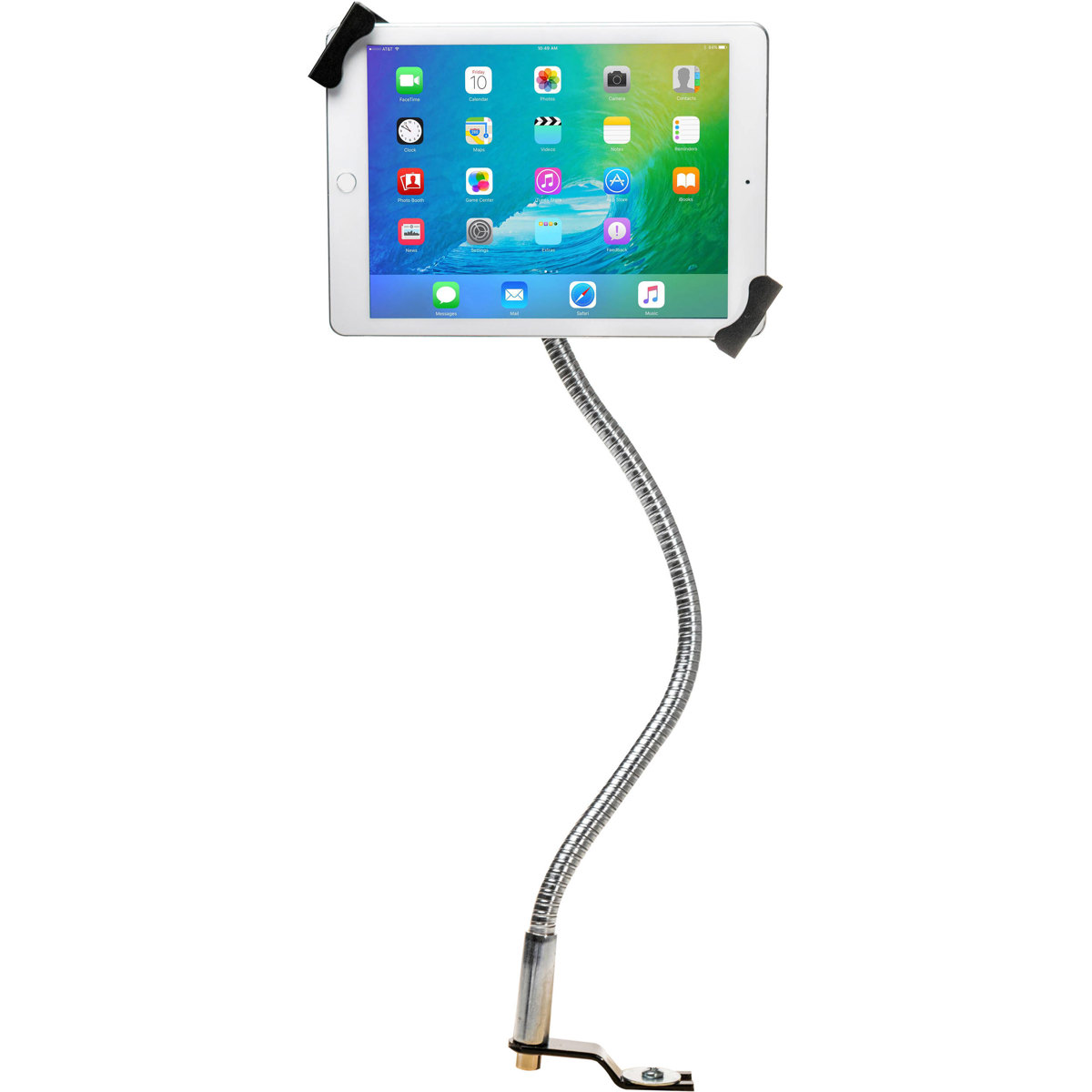 Image of CTA Digital Security Gooseneck Car Mount for 7-14&quot; Tablets