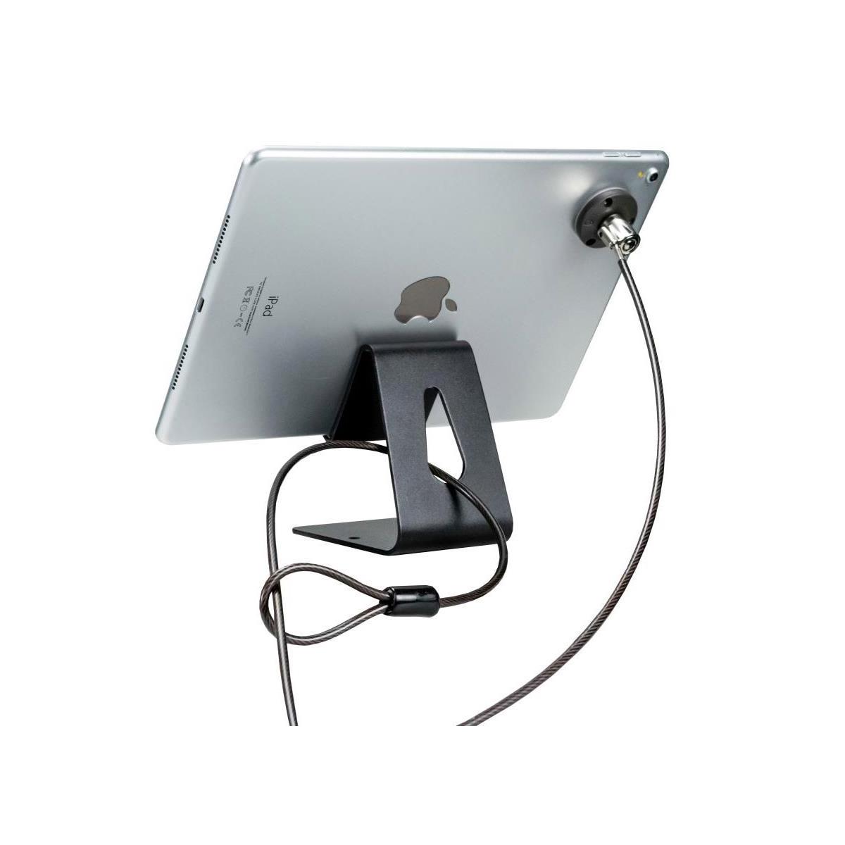 Image of CTA Digital Tablet Desktop Security Kit with Stand &amp; Theft-Deterrent Cable
