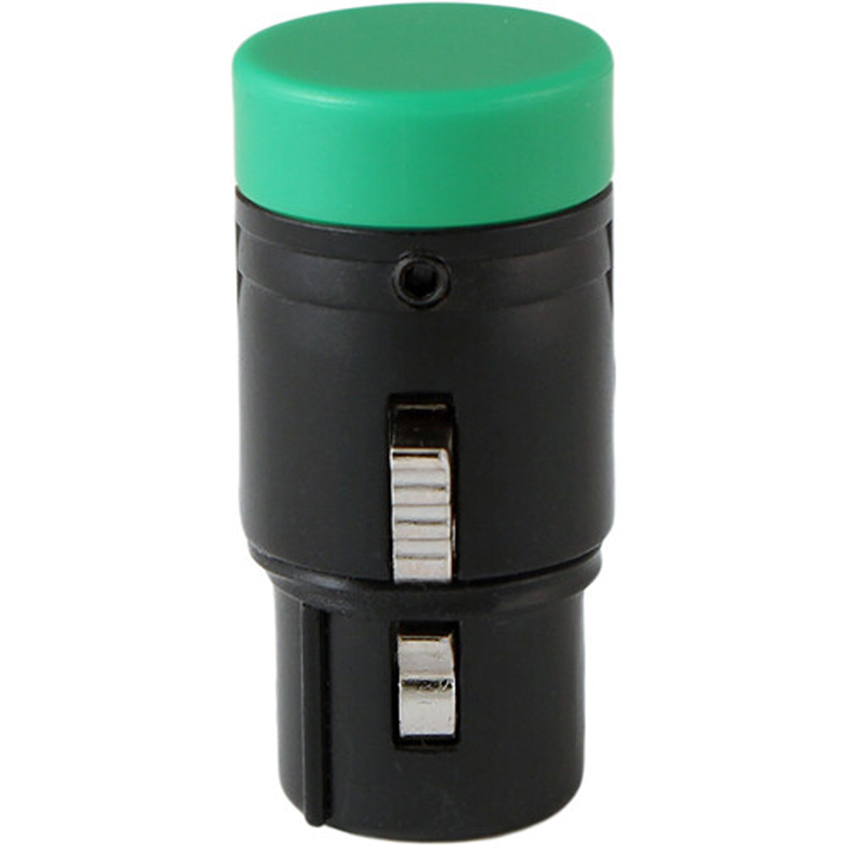 

Cable Techniques LP R/A XLR 3-Pin Female Connector with A-Shell, Large/Green Cap