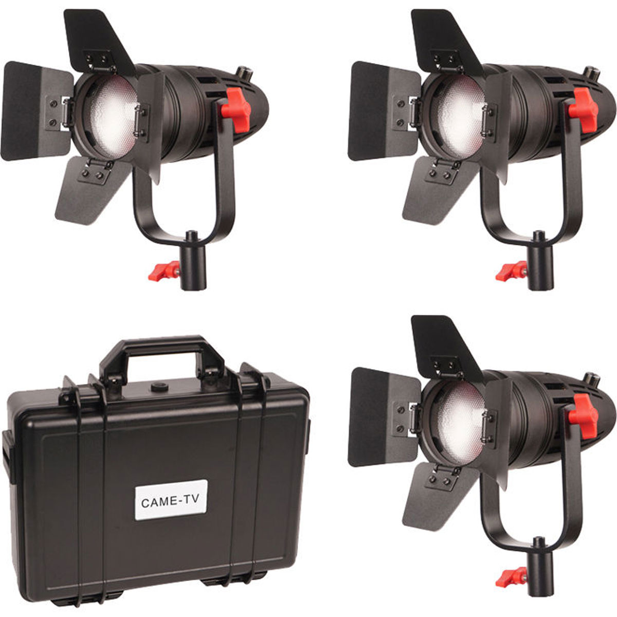 

Came-TV Boltzen 30W Fresnel Fanless Focusable LED Bi-Color 3-Light Kit