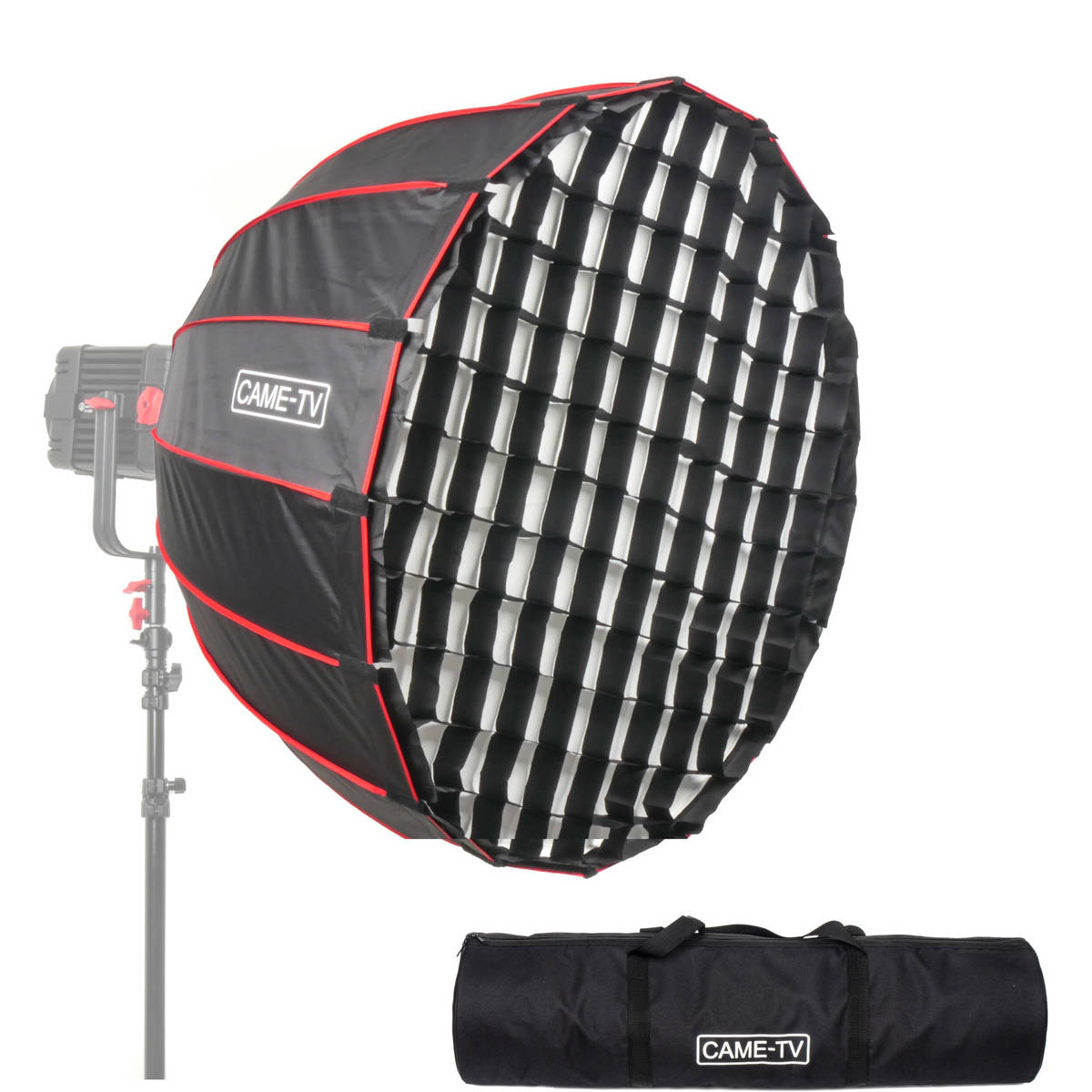 

Came-TV 90cm Quick Set-Up Softbox with Grid and Bowens Speedring