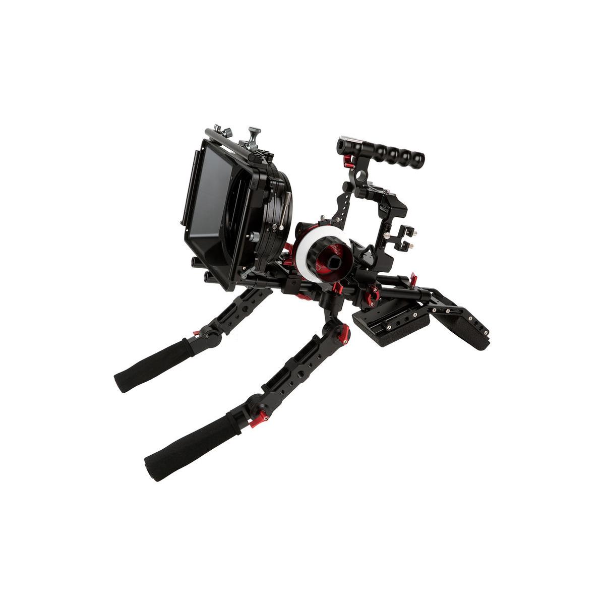 Image of Came-TV Rig for Sony A7RIII Camera with Mattebox and Shoulder Support